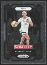 2024 Panini Prizm Monopoly WNBA Sydney Colson #23 Las Vegas Aces Y63