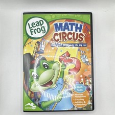 LeapFrog Math Circus DVD Educational Learning Game Full Screen Lionsgate