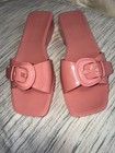 Veronica Beard Davina Dragonfruit Jelly Flip Flop Sandals — photo 2