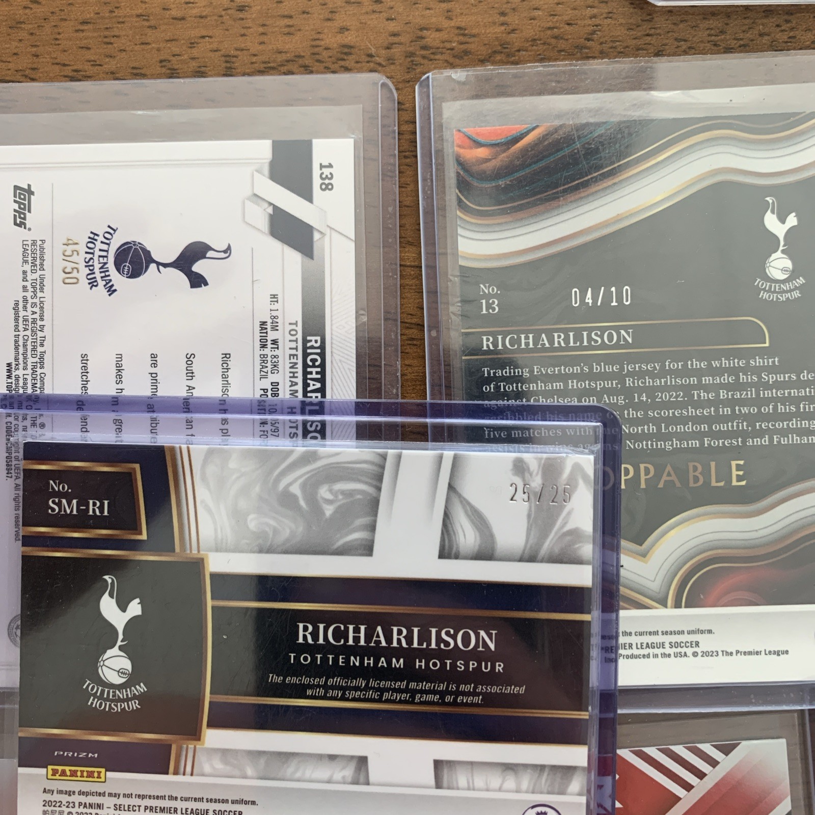 Soccer Card Lot SSP, Inserts, Rookies, Numbered and Autos for 2026 World Cup view 16