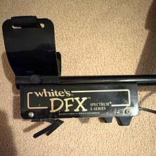 White's DFX Spectrum E-Series Ground Search Metal Detector, Eclipse DD Coil