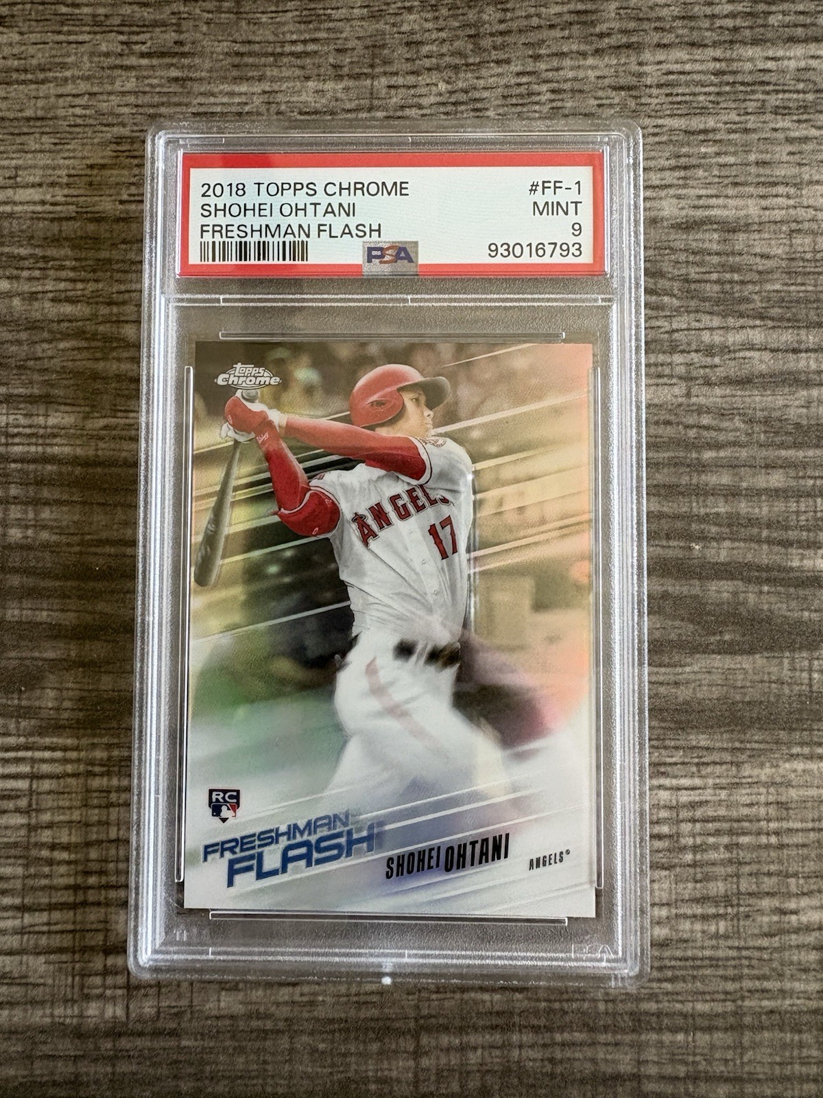 2018 Topps Chrome - Freshman Flash Shohei Ohtani #FF-1 (RC)