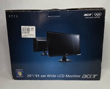 Acer P205H 20" Widescreen Monitor, 60Hz Built-In Speakers LCD