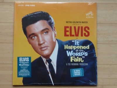 Elvis Presley - It Happened At The World's Fair - FTD Vinyl 2022 - Sealed -