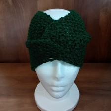 One Size Handmade Knitted Wool Headband   Cozy  Stylish Winter Hair Accessory