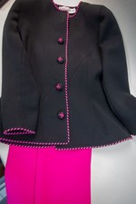 2-teiliger Schneider schwarz fuchsia Mario Bo...