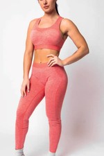 We Are SUPREMACY | Cross Sports Bra - Peach