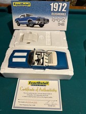 Lane Exact Detail 303 118 Viking Blue 1972 Oldsmobile 442 Convertible1 Of 2000