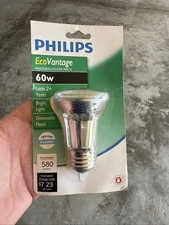 1x Par20 50W Replacement 2900K Warm Indoor Outdoor Philips Flood Bulb-Dimmable