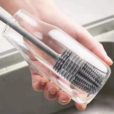 Long-Handle Silicone Cup Bottle Brush