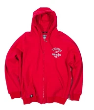 Technine Bradshaw S.T.D. Shred Til Death Zip Up Hoodie Mens Medium Red New