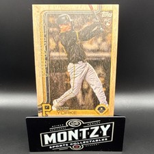 Topps Series 2 Numbered /25 Woodstock Rookie #659 Nick Yorke Pirates Baseball