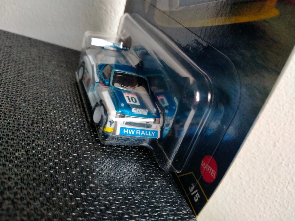 MG METRO 6R4 RALLY AUSTIN ROVER HOT WHEELS MATTEL 1/64 HAMMER CAR CULTURE 2024 - Immagine 4 di 4