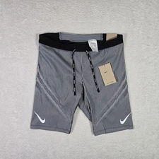 Nike AeroSwift Mens Large Dri-FIT ADV Running 1/2 Length Tights FN3369-013 L