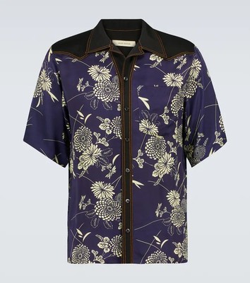Wales Bonner Herren Designer Bowling Hawaii Aloha Hemd Small/Medium UVP £575