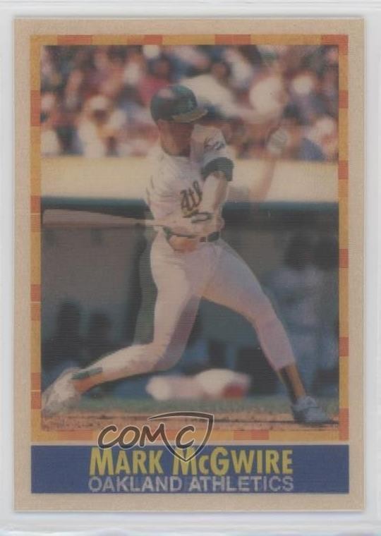 1990 Sportflics Mark McGwire #141 04br