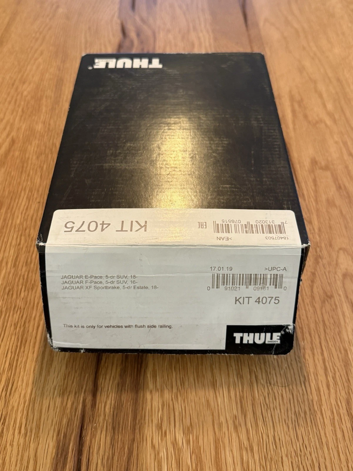 Thule 4075 Fitting Kit Jaguar E-Pace F-Pace XF Sportbrake 2016  - Good Condition 4