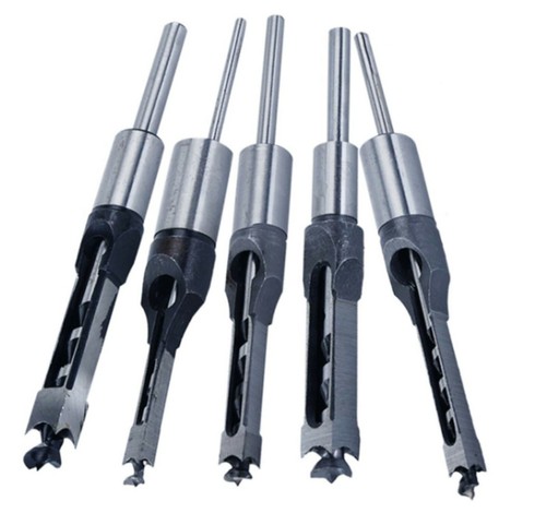 Broca cortadora de sierra de agujero cuadrado para carpintería 5 piezas - Imagen 1 de 8