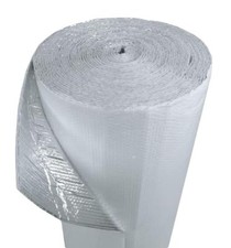IES 16" x 50' White Double Bubble Reflective Foil Insulation Thermal Barrier R8