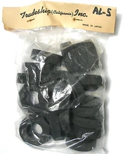 10pr 1960s TRADESHIP 1/24 1/32 Slot Car DIAMOND TREADED SLICK WIDE TIRES AL-5 !