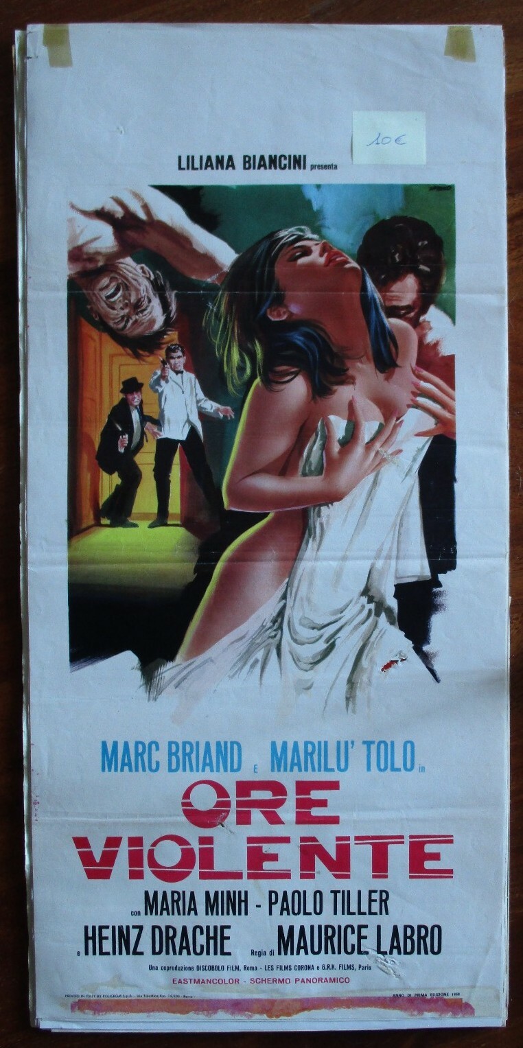 Locandina di Ore violente (1967)