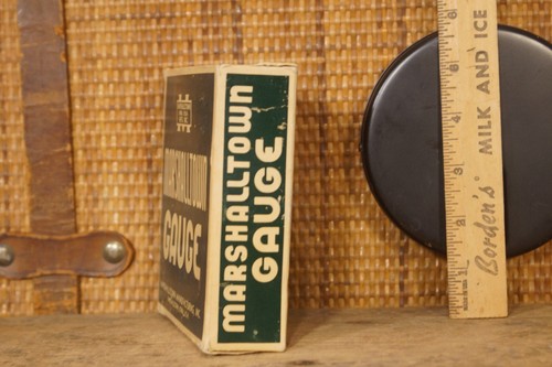 Vintage Marshalltown Mfg Co. Vacuum Gauge NOS + Original Box - Picture 8 of 8