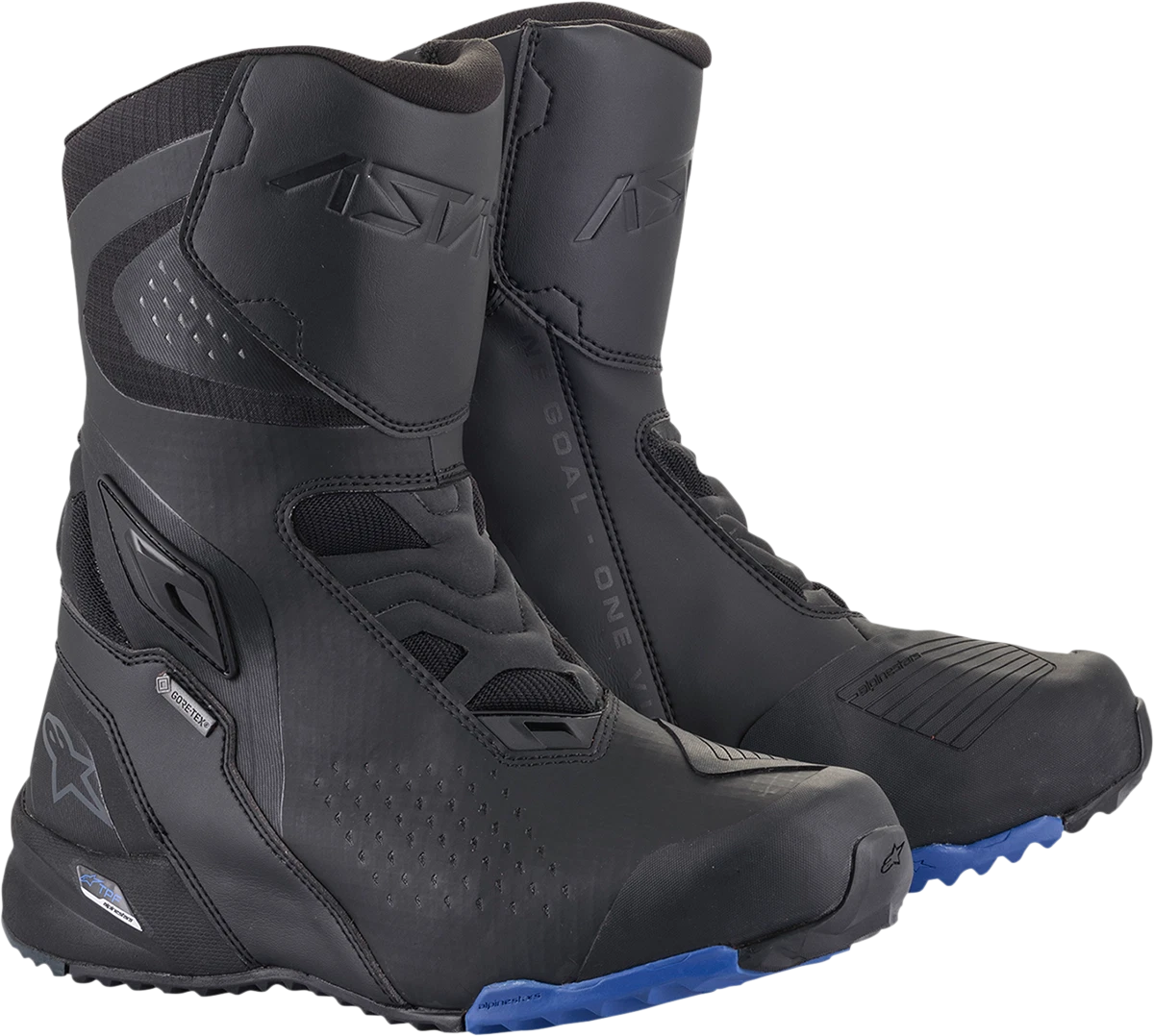 Botas Alpinestars RT-8 Gore-Tex Negro Azul (Clonad