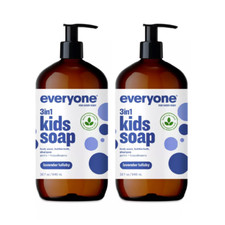 Everyone Kids 3-in-1 Soap Shampoo Body Wash Bubble Bath Lavender Lullaby pack-2