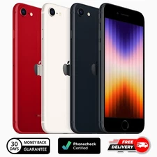Apple iPhone SE 3rd Gen - 64GB | 128GB | 256GB - Unlocked Verizon AT&T T-Mobile