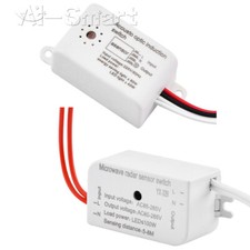 Sound Voice Control Sensor Switch / Microwave Radar Body Motion Sensor Module