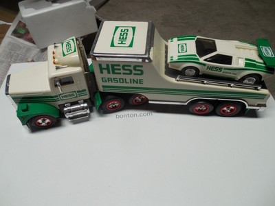 1991 hess toy truck and racer