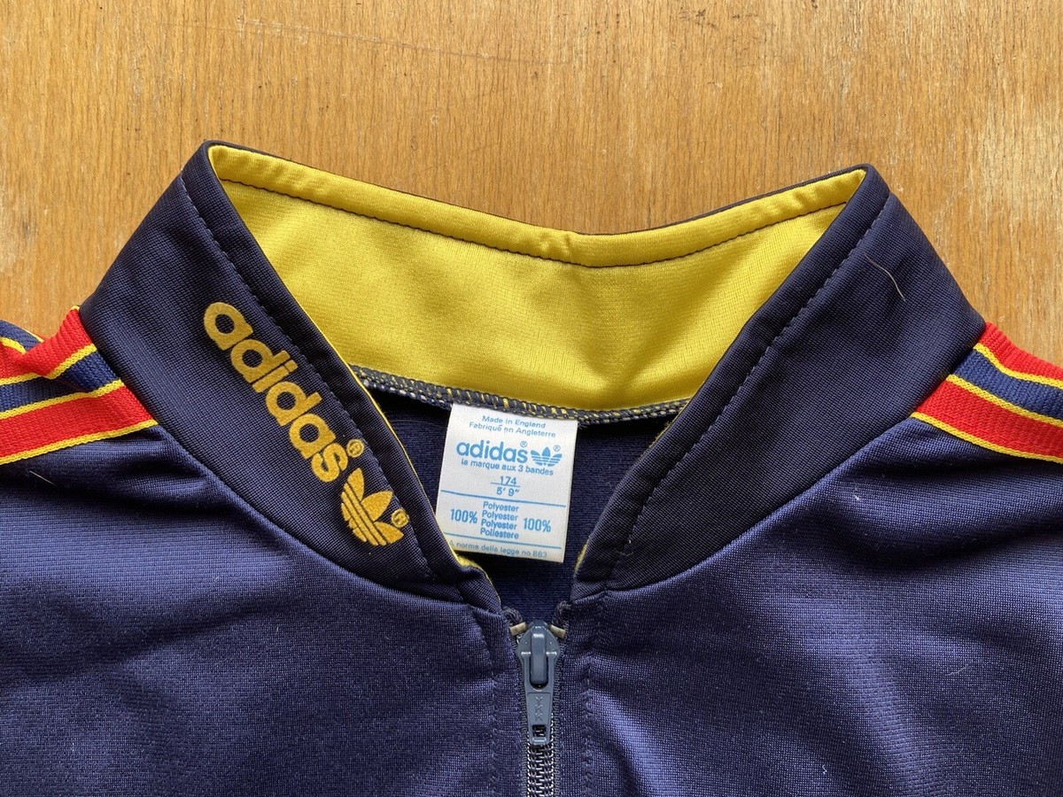 ARSENAL LONDON 1987 1988 FOOTBALL SOCCER TRACK JACKET ADIDAS ARSENAL LONDON 1987 1988 FOOTBALL SOCCER TRACK JACKET ADIDAS