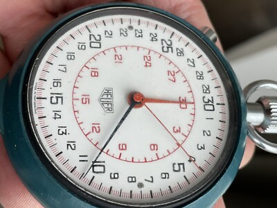 Vintage Heuer Stopwatch Chronograph | eBay