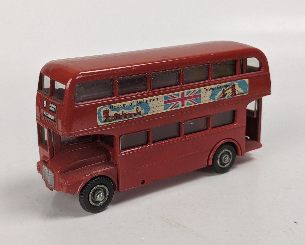 Vintage Corgi & Dinky Toys London Double Decker Transport