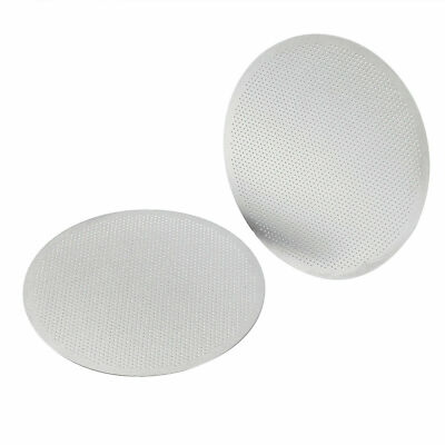 2 x Solid Aeropress Wiederverwendbarer Edelstahl Metallfilter - 1. Klasse Versand  