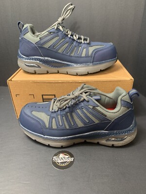 Sketchers Comp Toe 200151 Men's 8.5. Navy/Grey.