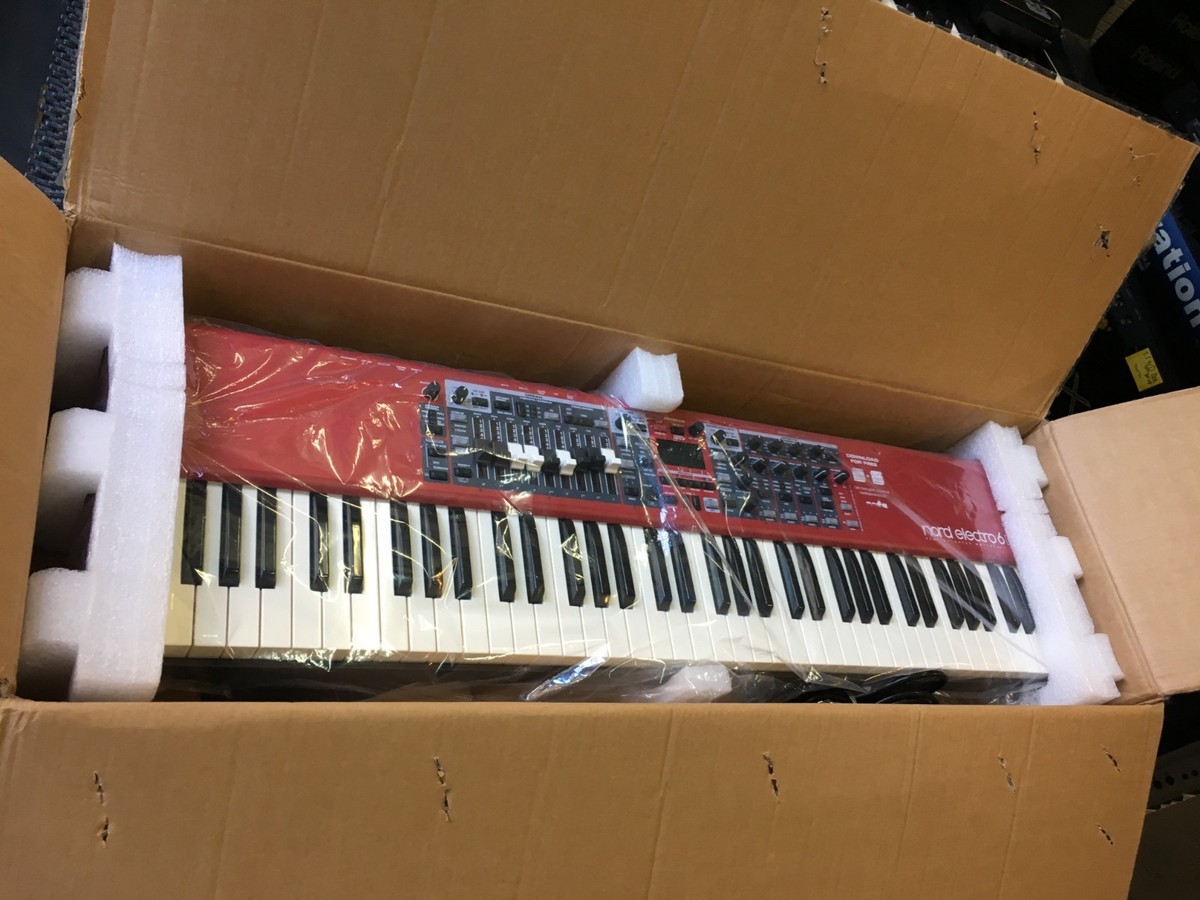 Nord Electro 6D 73 key Keyboard Piano Drawbars Organ SW NE6D Nord Electro 6D 73 key Keyboard Piano Drawbars Organ SW NE6D
