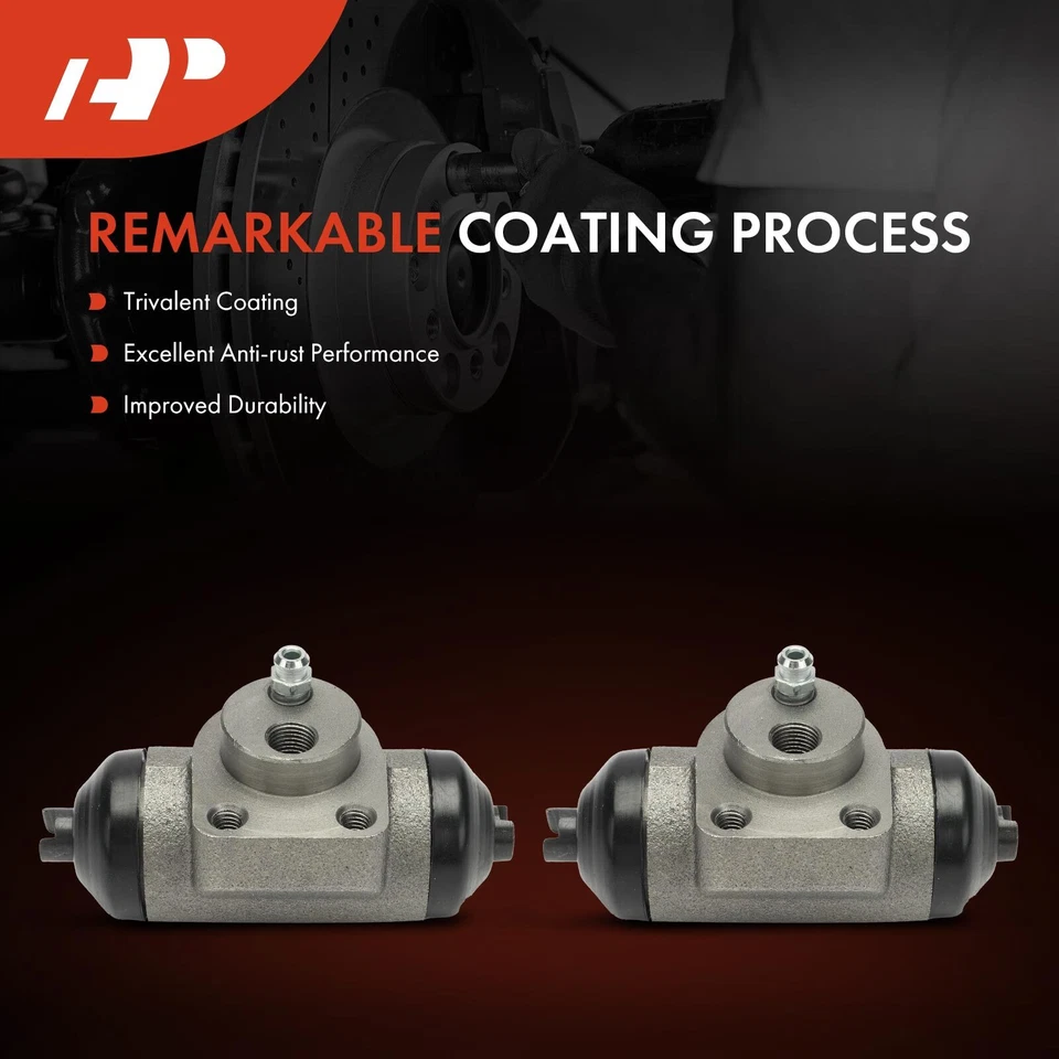 2x Drum Brake Wheel Cylinder Rear for Buick Century 1993-2003 Chevrolet Pontiac - Image 3 of 4