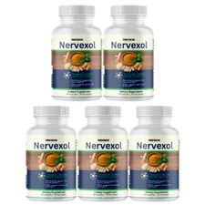 Nervexol Natural Formula for Nerve Function & Calming Support Vitamin - 5 Pack