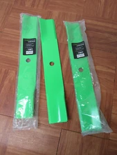 (QTY 3) 8Ten Lawn Razor Mower Blade C-BLD-0027, 16"x2-1/2"