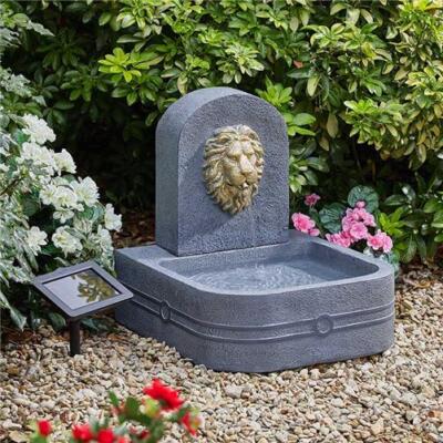 Smart Garden solarbetriebener Löwenkopfbrunnen