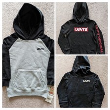 NEW Levi's Boys Hoodies Various Styles NWT sizes 2 thru 10