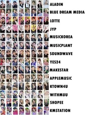 STRAY KIDS MAXIDENT POB OFFICIAL PHOTO CARD SOUNDWAVE MAKESTAR ALADIN MUSICKOREA