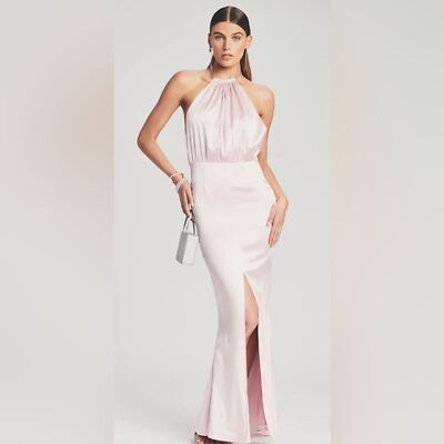plain pastel dress Retrofete