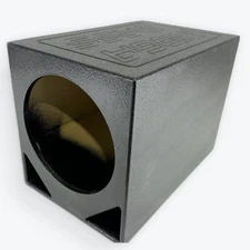 Mega Turbo Bass Universal 1x10” Subwoofer Box Enclosure Ported
