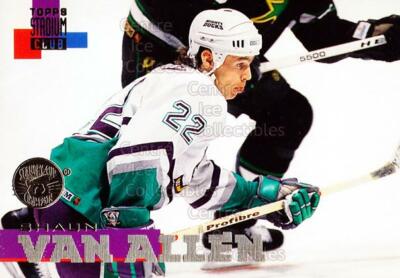 1994-95 Stadium Club Super Team Winner Redeemed #207 Shaun Van Allen