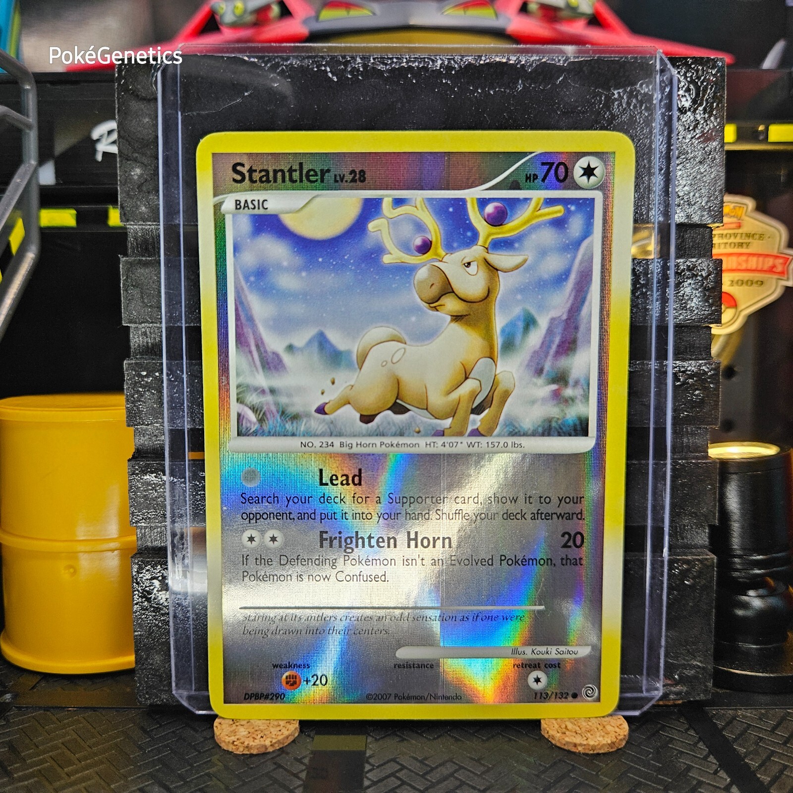 Stantler Secret Wonders Reverse Holo 113/132 Diamond & Pearl Pokémon TCG Common
