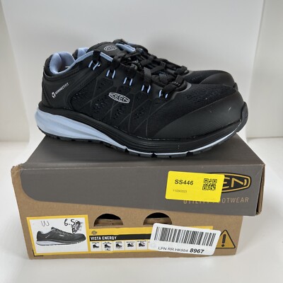 KEEN Utility Vista Energy Composite Toe Women s Work Shoes 6.5 Slip Resist NIB