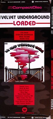 THE VELVET UNDERGROUND Loaded Lou Reed Original Version Empty CD LongBox No CD