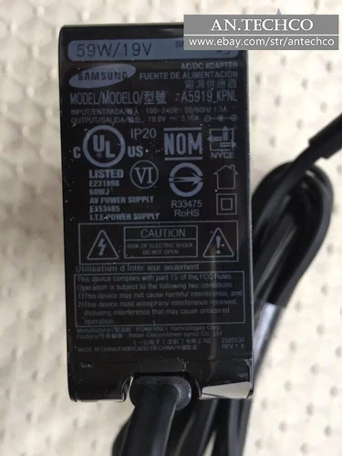 New Original 19V Samsung LC32JG50QQNXZA A5919_KPNL Monitor Adapter Power Supply